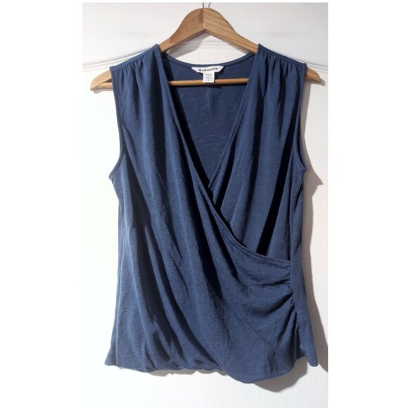 NEW! Athleta | Breezy Wrap Tank In Chrome Blue - Picture 5 of 10